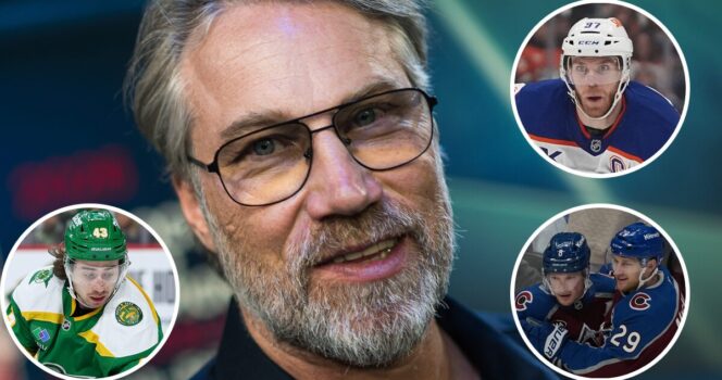 Peter Forsberg pekar ut världens bästa hockeyspelare just nu.