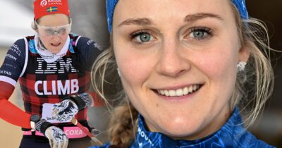 Nya bilden på Stina Nilsson får alla att undra vem hennes nya lagkompis är.