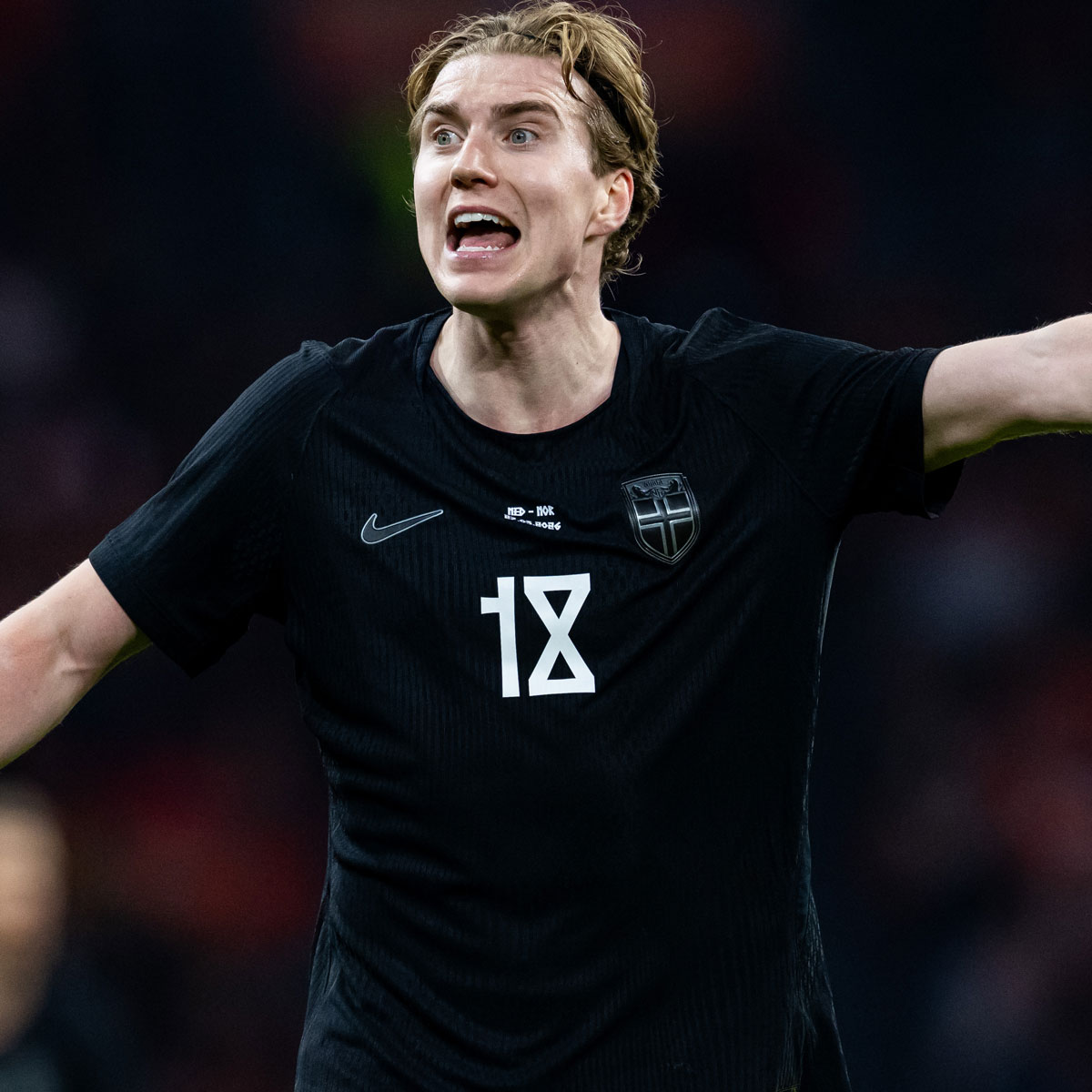 Norges bortatröja i fotbolls-VM 2026