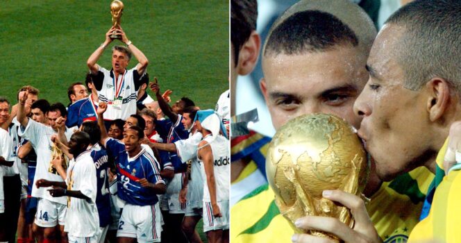Frankrike, Brasilien, VM-guld