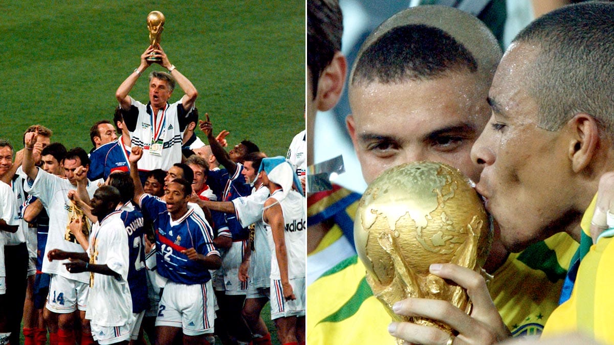 Frankrike, Brasilien, VM-guld