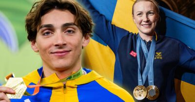 Armand Duplantis fina hyllning till Sarah Sjöström
