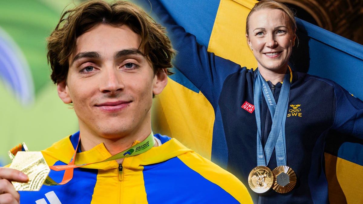 Armand Duplantis fina hyllning till Sarah Sjöström