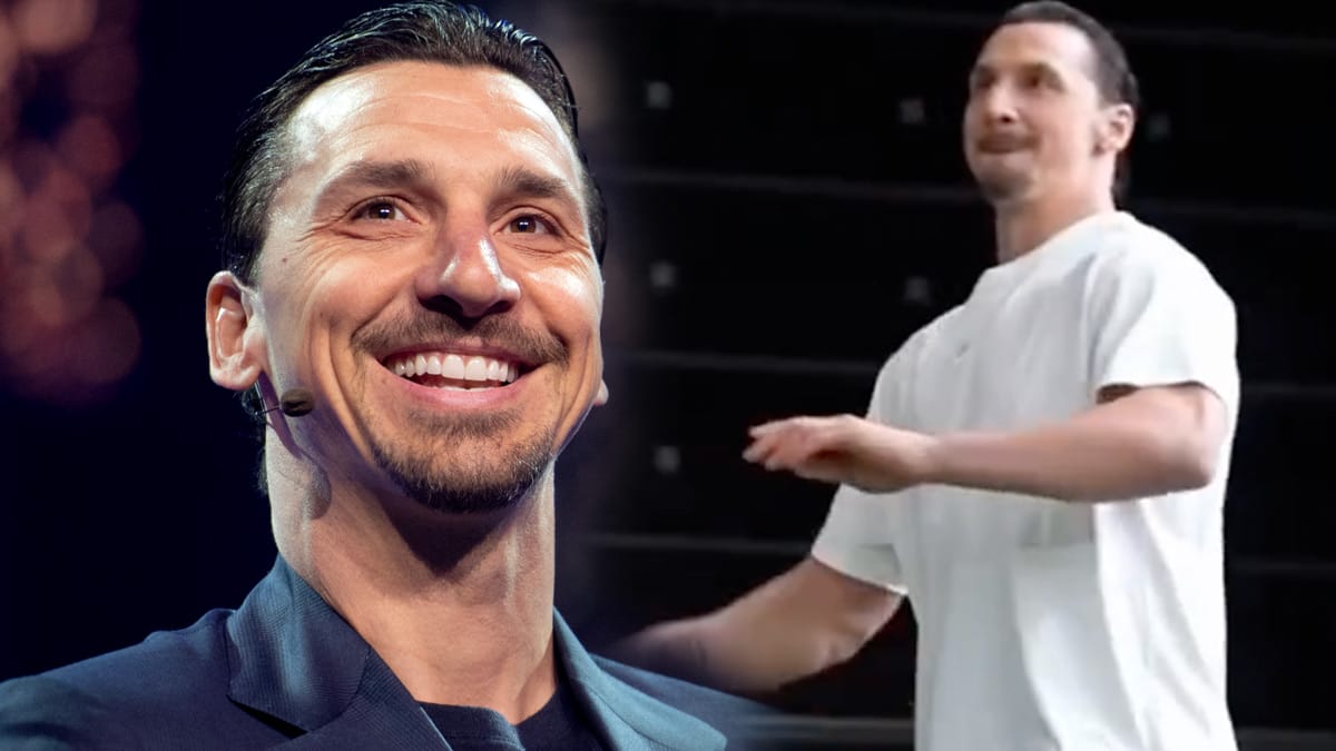 Zlatan Ibrahimovic imponerar med karatespark i en ny video