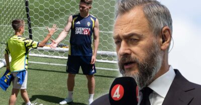 Olof Lundhs kritik mot att landslaget skakar hand med supportrar