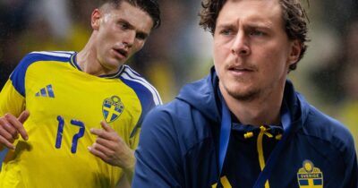 Victor Nilsson Lindelöf berättar hur tufft det är att möta Viktor Gyökeres.