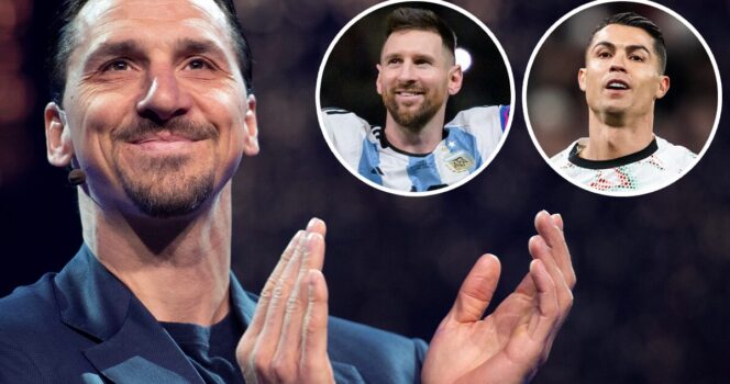 Zlatan Ibrahimovic säger vem som är bäst av Leo Messi och Cristiano Ronaldo.