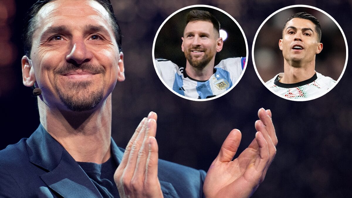 Zlatan Ibrahimovic säger vem som är bäst av Leo Messi och Cristiano Ronaldo.