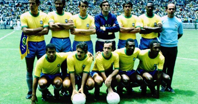 Brito var en del av Brasiliens guldlag i fotbolls-VM 1970.
