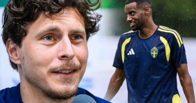 Victor Nilsson Lindelöfs mäktiga brandtal till Sverige innan avsparken mot Tunisien.