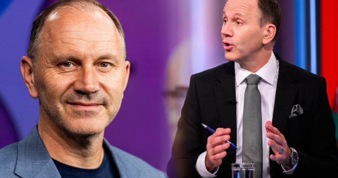 Jonas Eriksson har varit både fotbollsdomare och tv-expert i SVT.