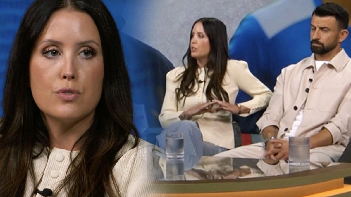 Therese Strömberg vädrar sitt stora missnöje mot Svenska Fotbollförbundet i SVT:s VM-studio.