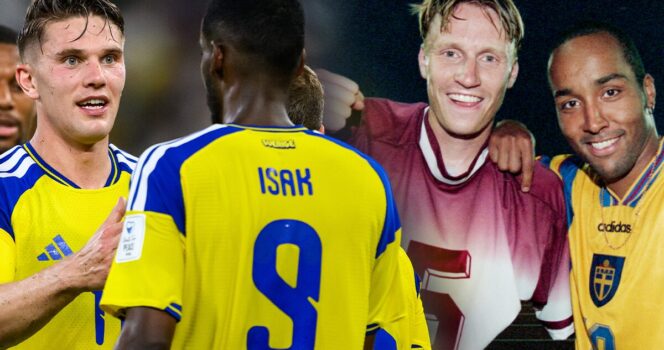 Viktor Gyökeres och Alexander Isak är bättre än VM 94-duon Kennet Andersson och Martin Dahlin.