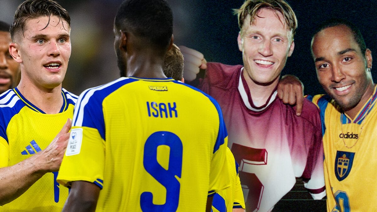 Viktor Gyökeres och Alexander Isak är bättre än VM 94-duon Kennet Andersson och Martin Dahlin.
