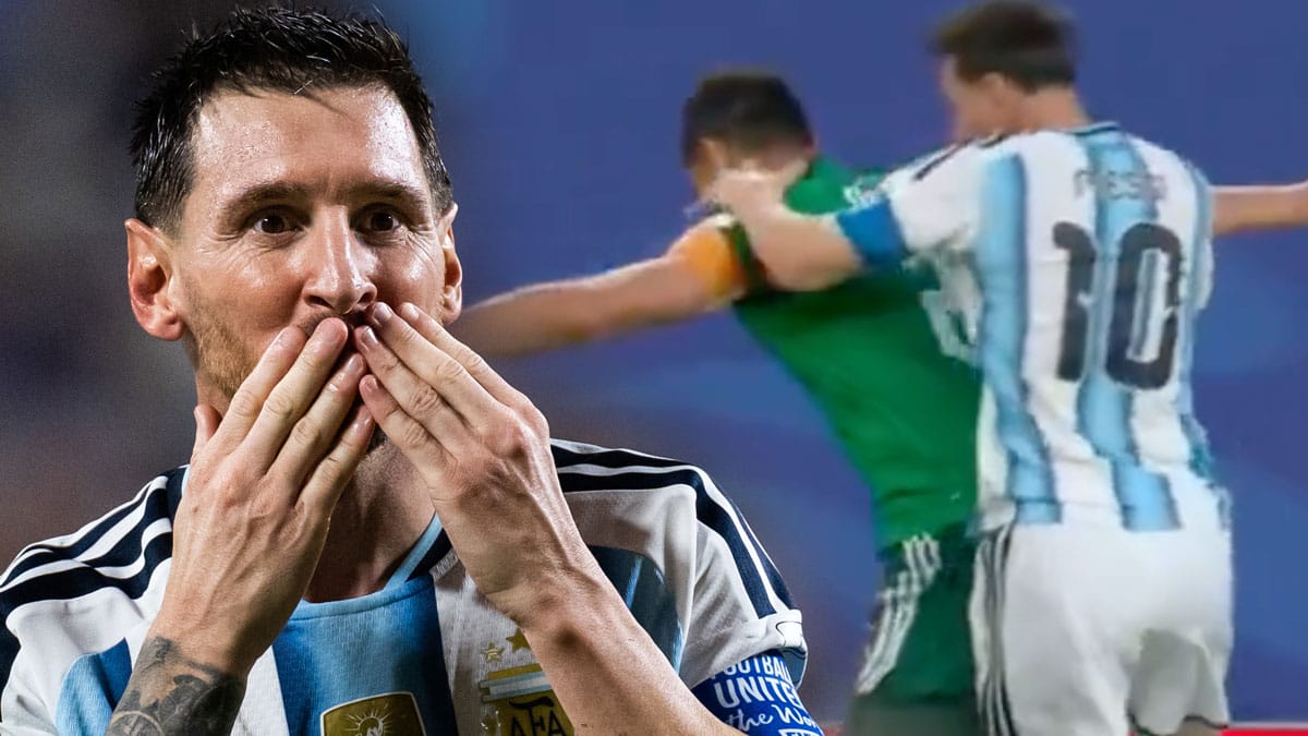 Ilska mot att Lionel Messi inte fick rött kort i Argentinas VM-premiär