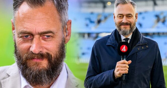 Olof Lundh är en av de mest kända fotbollsprofilerna på TV4.