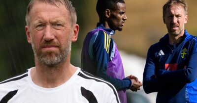 Graham Potter gjorde fel mot Alexander Isak i Sveriges VM-premiär.