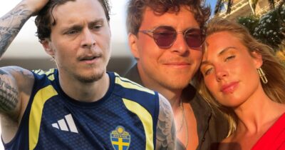 Victor Nilsson Lindelöfs familjebeslut med frun Maja under fotbolls-VM.
