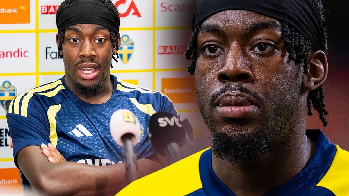 Anthony Elanga pekas ut som största stämningshöjaren i svenska landslaget.