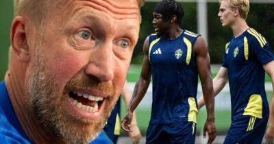 Graham Potter måste göra fyra ändringar i startelvan till matchen mot Japan.
