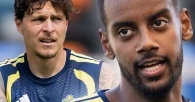 Alexander Isak säger vad han egentligen tycker om lagkaptenen Victor Nilsson Lindelöf.