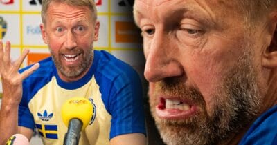 Tv-profilen Patrick Ekwall ifrågasätter Graham Potter efter förlusten mot Nederländerna.
