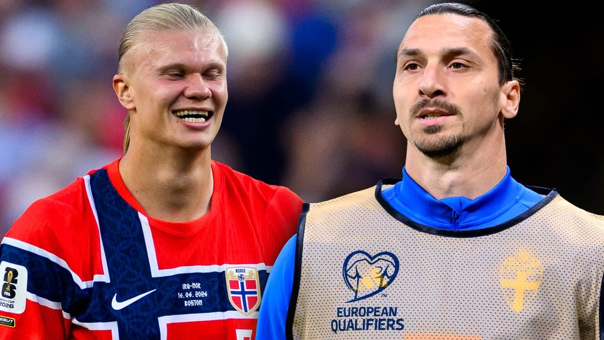 Petter Northug om vem som är störst av Ibrahimovic och Haaland