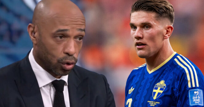 Thierry Henry avråder Arsenal från att sälja Viktor Gyökeres