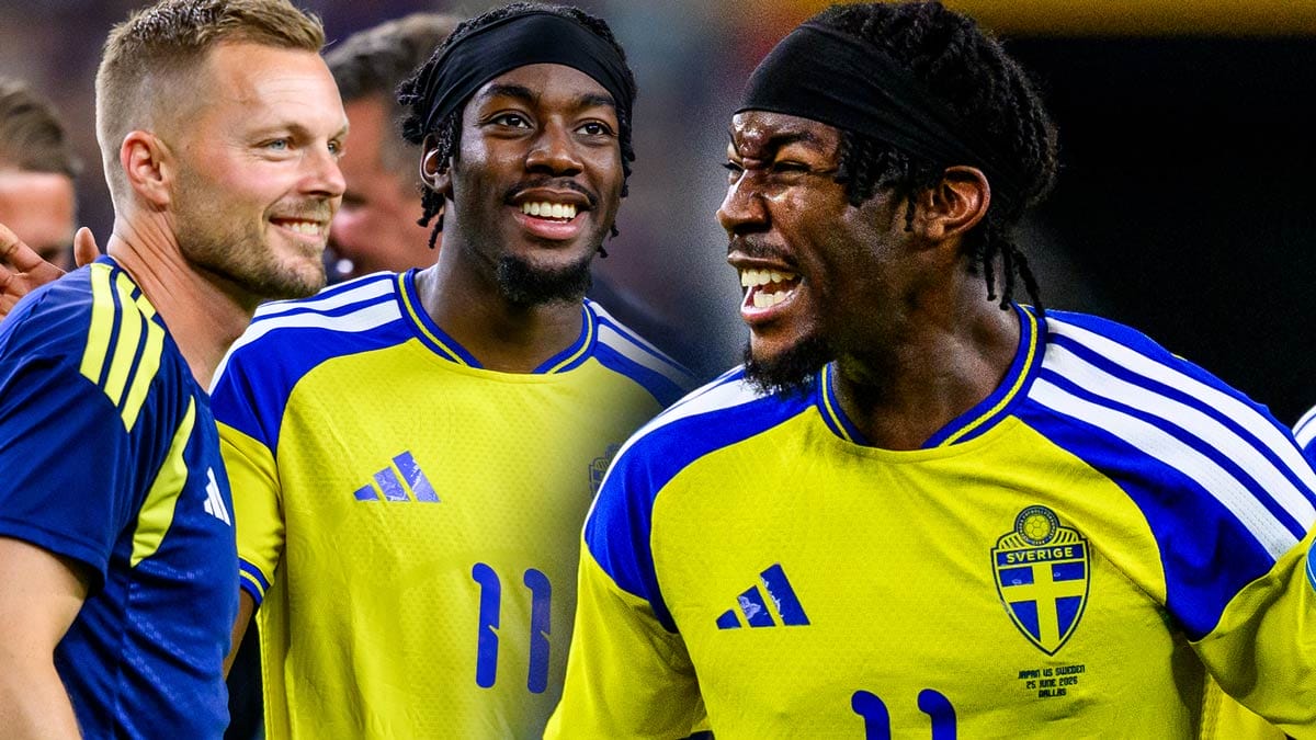 Anthony Elanga visste inte att Sverige var vidare i fotbolls-VM