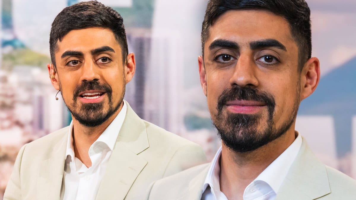 Siavoush Fallahi hyllas av svenska folket som expert under VM