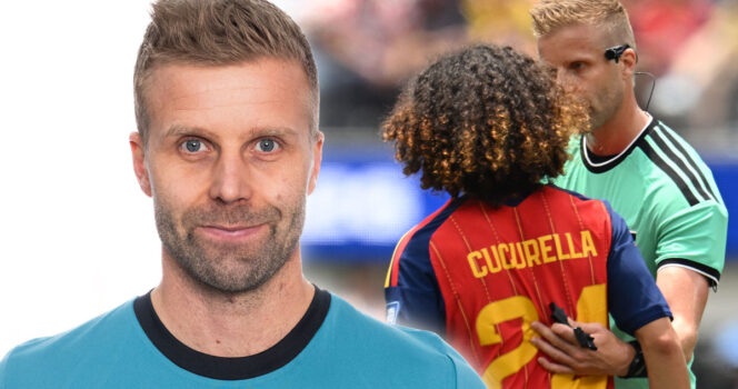 Kritik mot svenske domaren Glenn Nyberg under fotbolls-VM