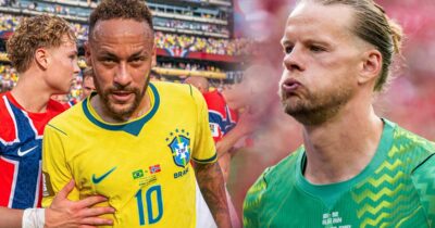 Neymars ord till norske målvakten Örjan Nyland i VM har avslöjats.