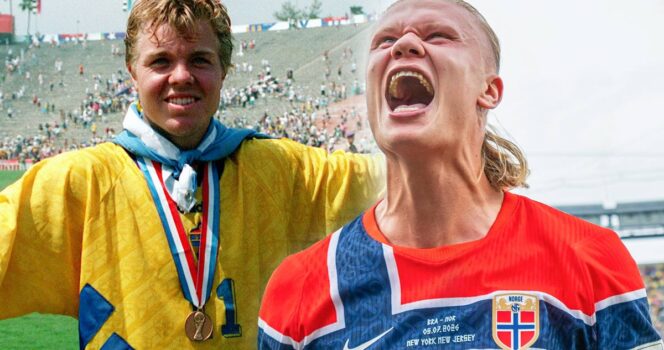 Norges insats i fotbolls-VM är mer imponerande än Sveriges 1994