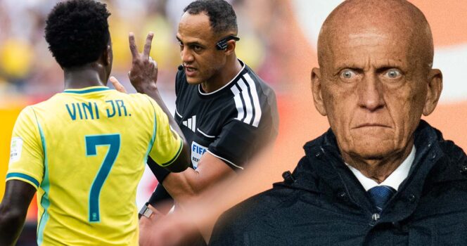Pierluigi Collina uttalar sig om kritiken mot domarna i fotbolls-VM.