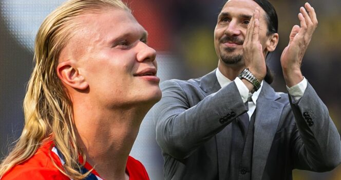 Erling Haalands hjärtevärmande hyllning till Zlatan Ibrahimovic