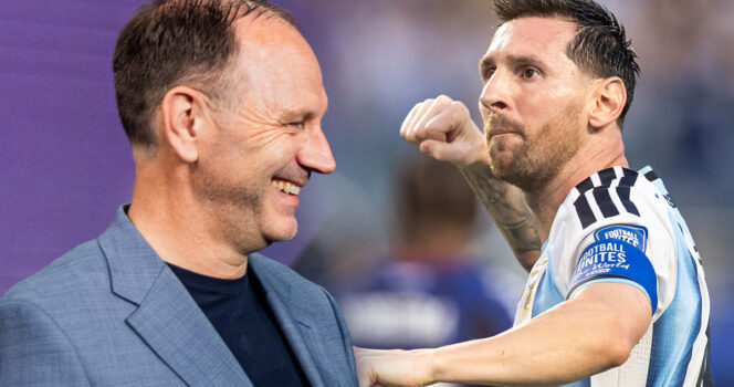 Jonas Eriksson berättar att Lionel Messi vägrade prata engelska