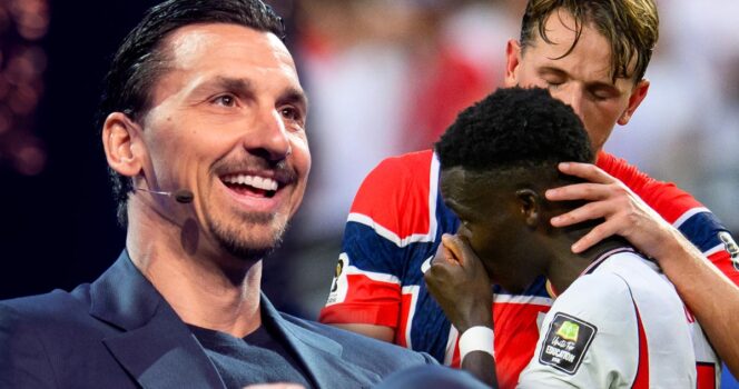 Zlatan Ibrahimovics hån mot Noni Madueke i VM uppmärksammas