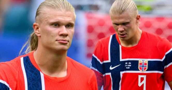 Norge dementerar att Erling Haaland var sjuk i VM-kvartsfinalen