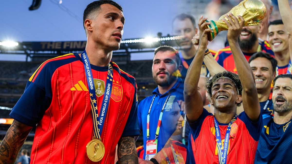 Spanien har firat VM-guldet stort under natten efter finalsegern i fotbolls-VM 2026.