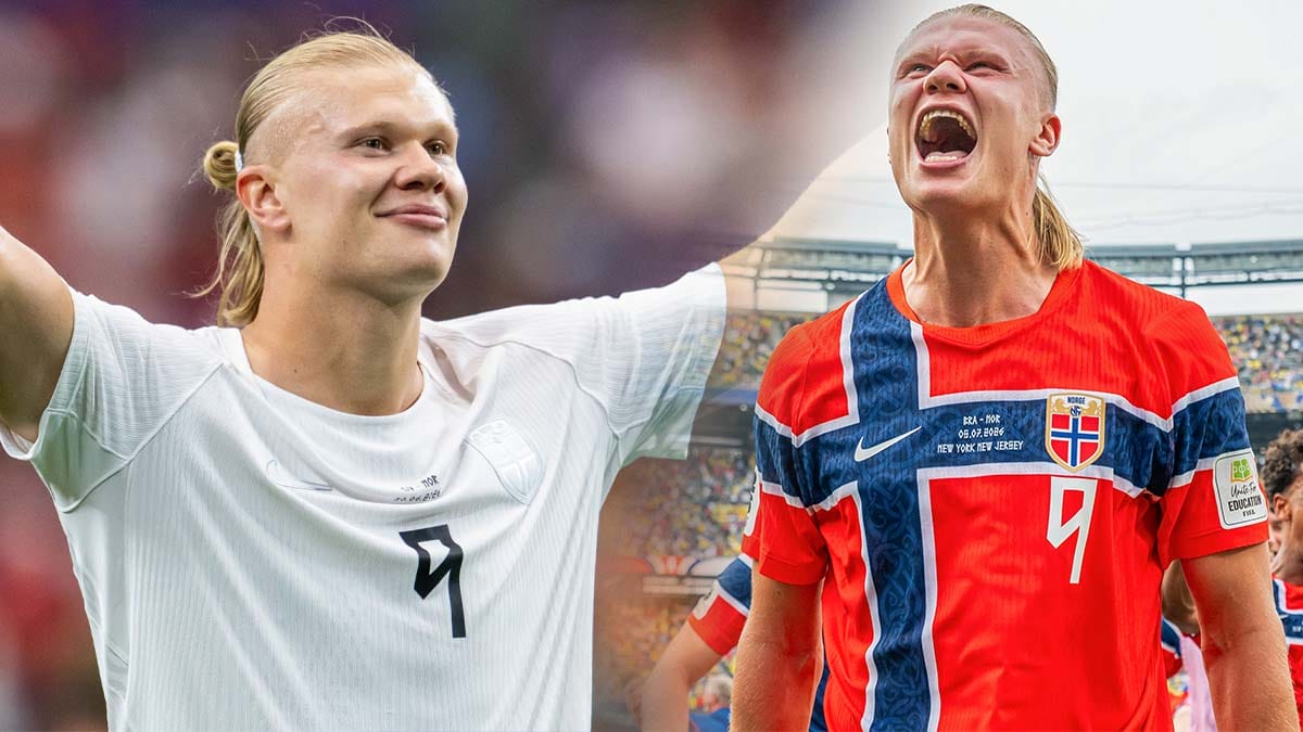 Erling Haaland har blivit uttagen till världslaget för fotbolls-VM 2026.
