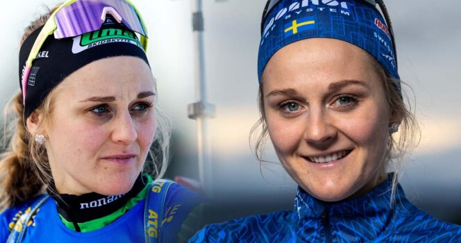 Stina Nilsson bärgade en stark tredjeplats i en helt annan sport.