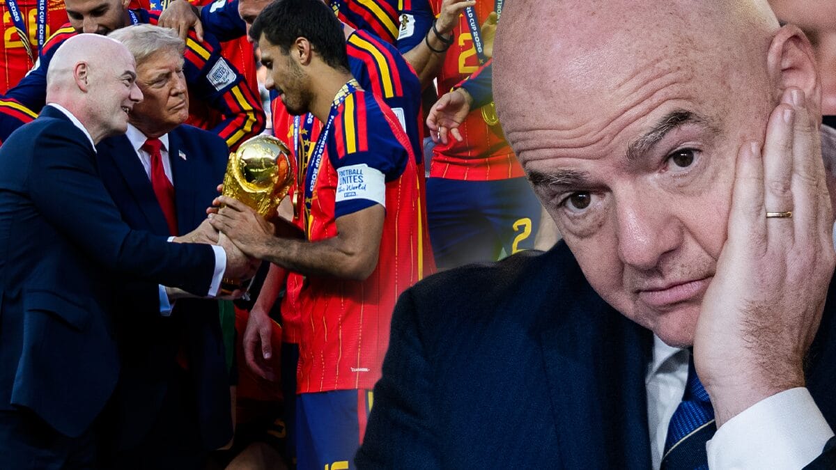 Gianno Infantino bemöter kritiken mot honom och Fifa efter fotbolls-VM.