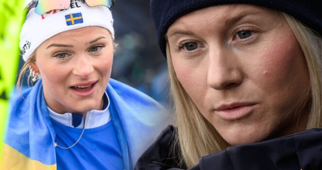 Frida Karlsson petas i vännen Maja Dahlqvists drömlag i stafett.