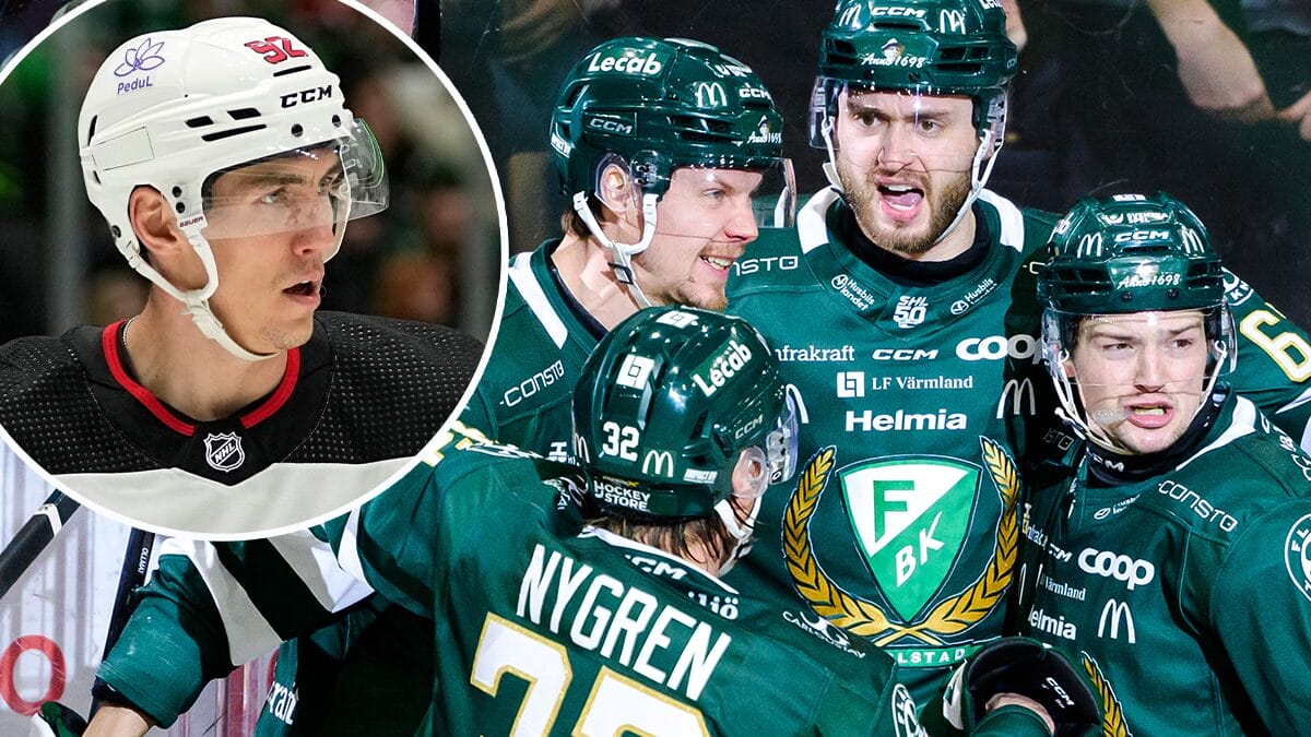 Färjestads supportrar protesterar mot värvningen av Cal Foote.