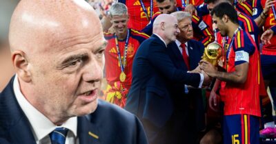 Gianni Infantino och Fifa vill kunna sälja rättigheterna för fotbolls-VM.