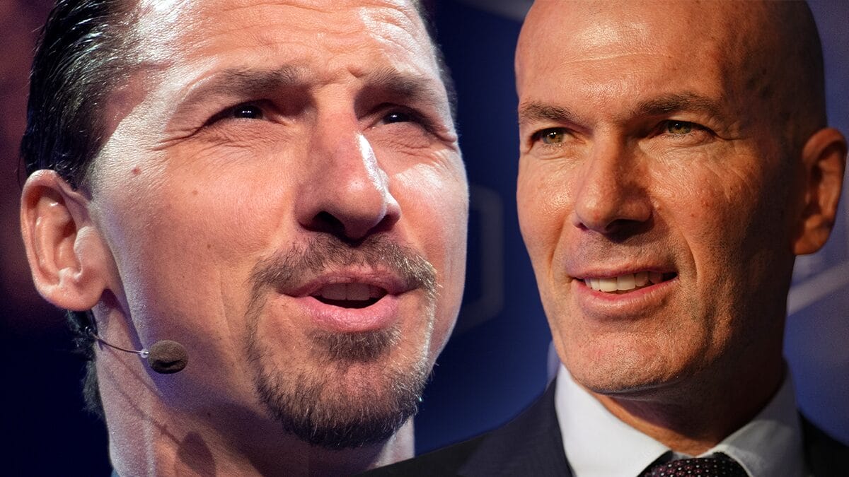 Zinedine Zidanes ord om Zlatan Ibrahimovic.