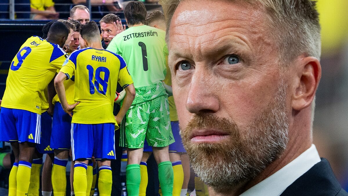 Graham Potters ord om framtiden för Sverige