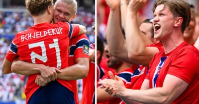 Norge pikas för hur de firade efter VM.