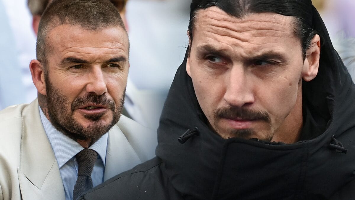 David Beckham säger vad han tycker om Zlatan Ibrahimovic.