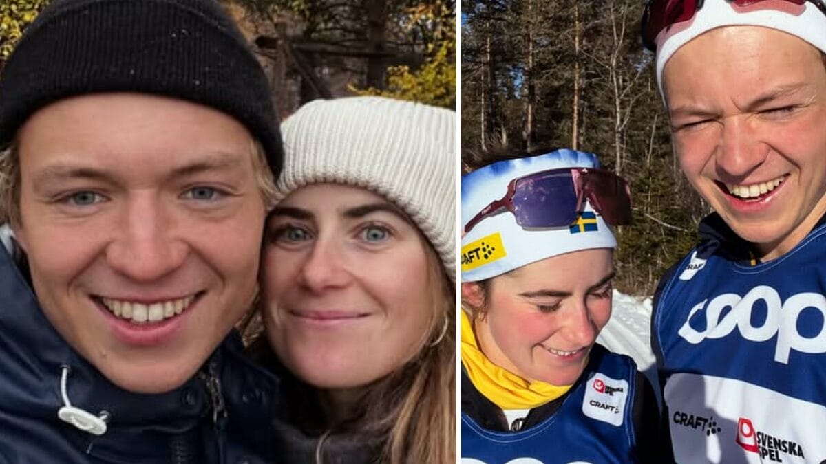 Gustaf Berglund och Ebba Andersson avslöjar hur de håller kärleken vid liv genom dejtkvällar.